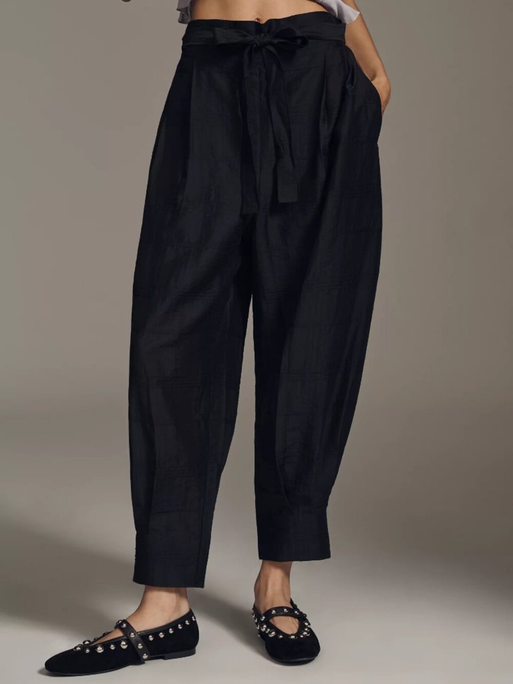 Anthropologie Belted Balloon Pants - Picture 2 of 2